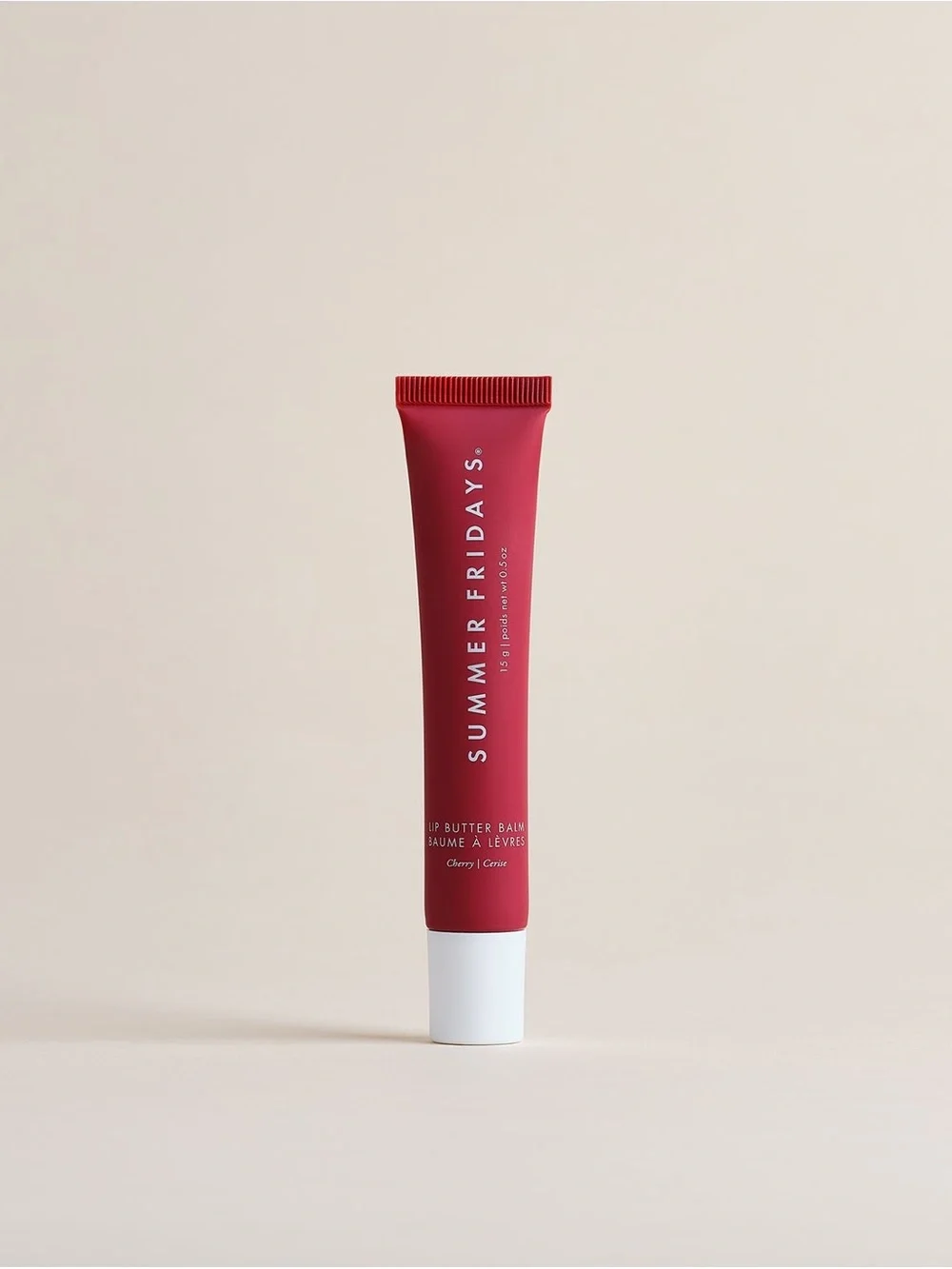 $24 MSRP New Summer Fridays Lip Butter Balm — Cherry Red